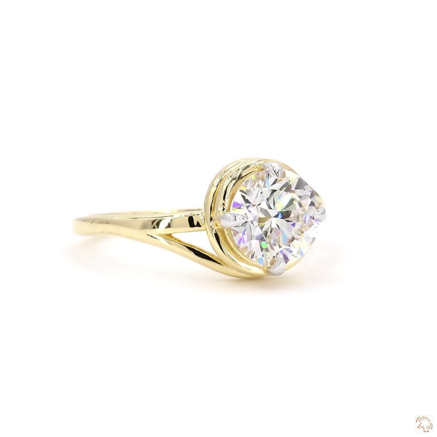 1.61 CT Round Diamond Solitaire Ring | PD- 04