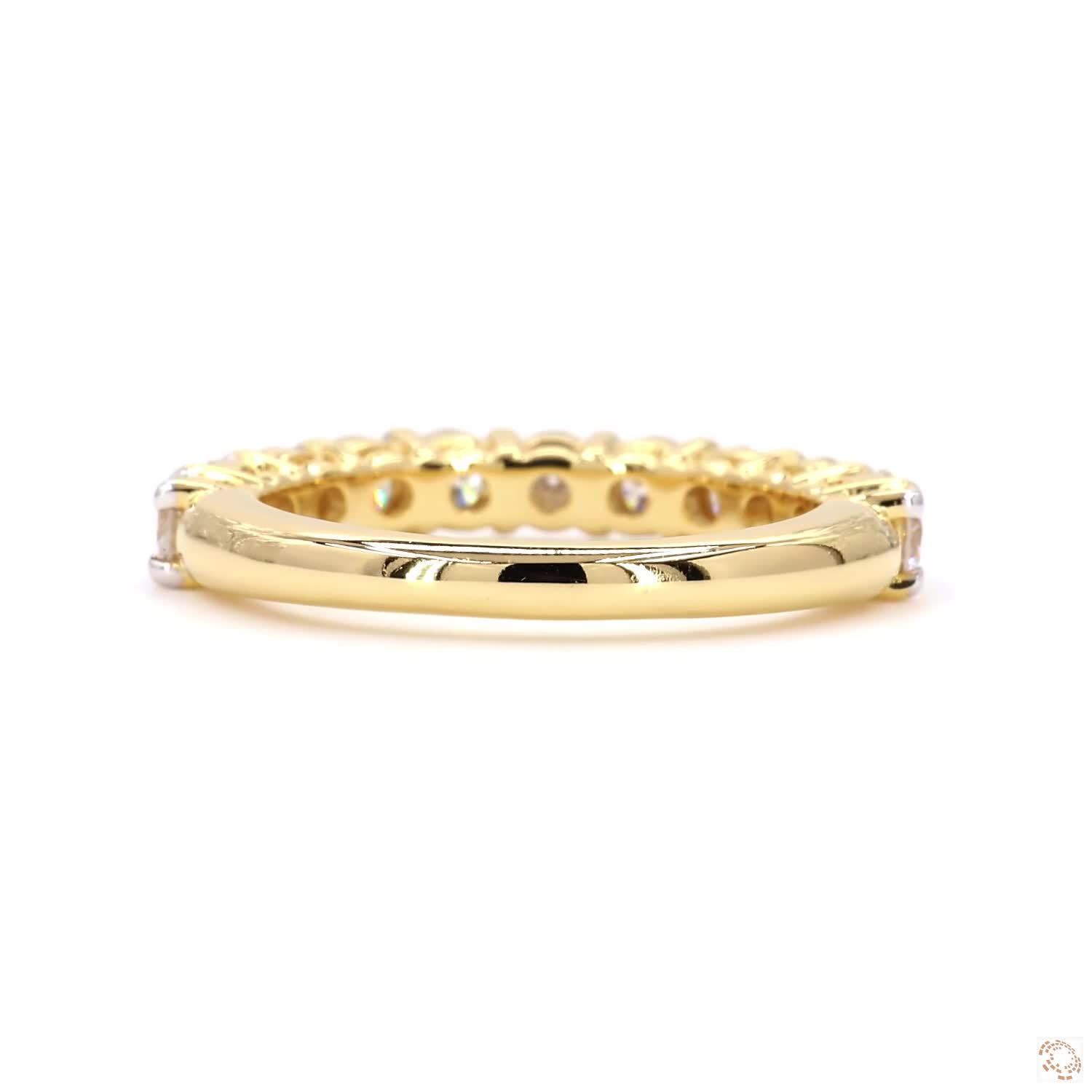 Round Diamond Wedding Band | WB RD 110