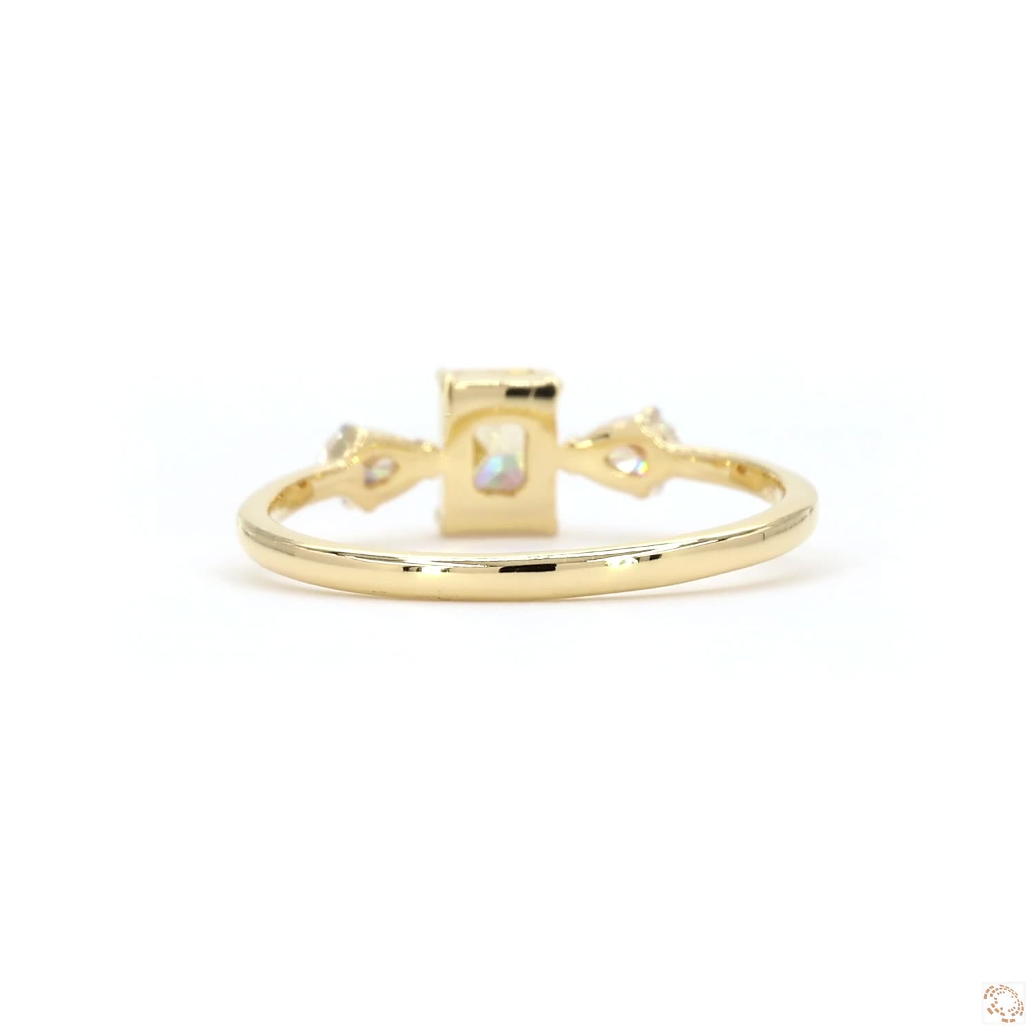 Yellow Radiant Diamond Ring | PD- 09