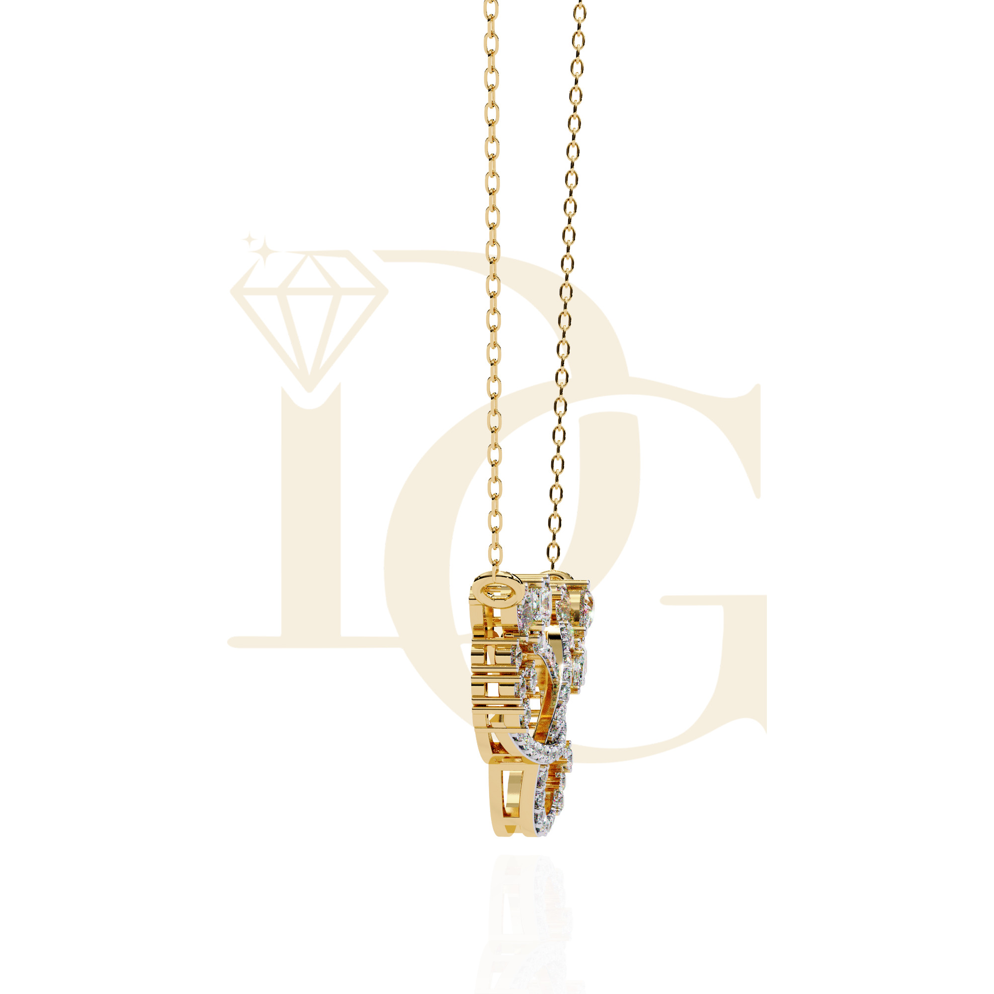 3 gm Solid Gold Necklace | NC-35