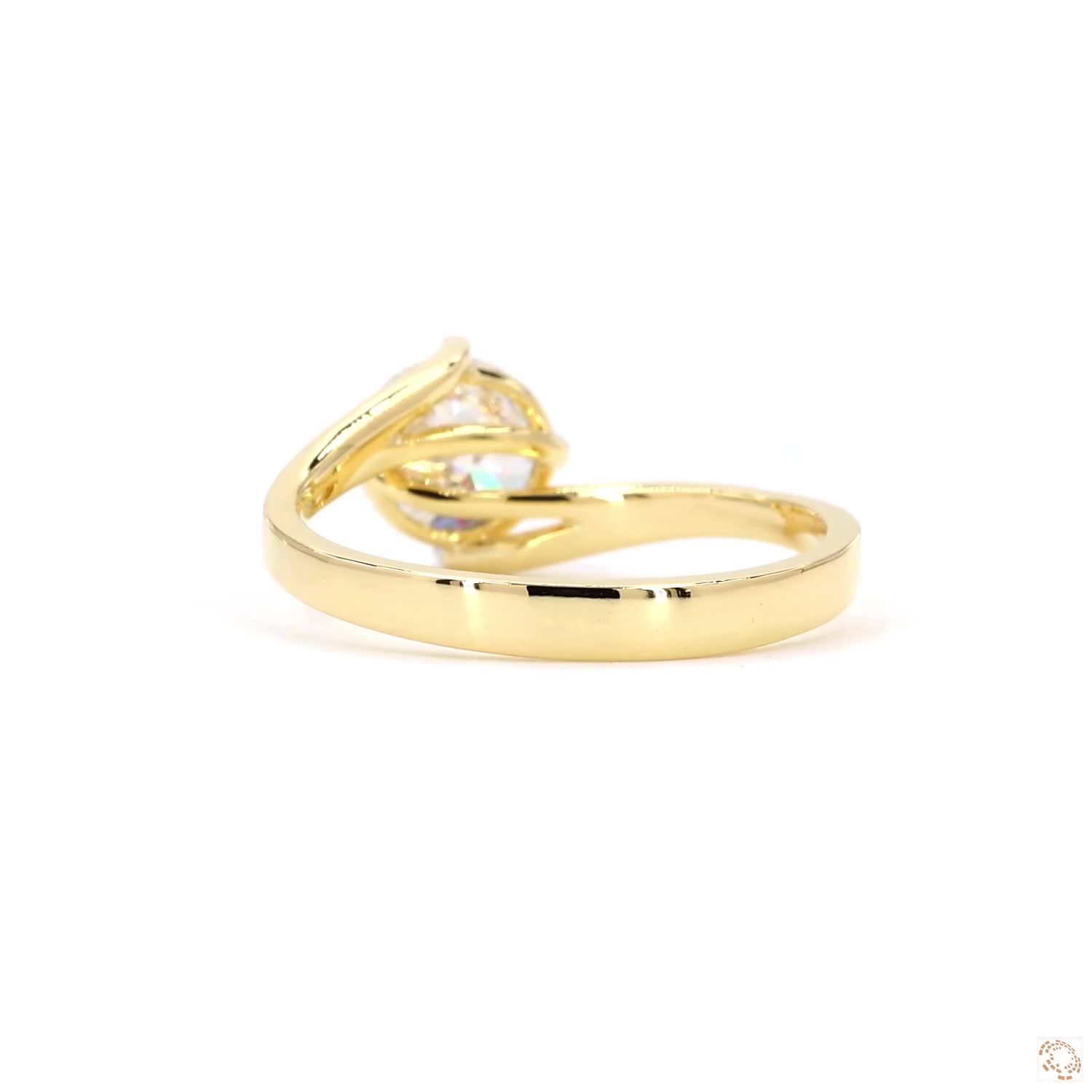 1 CT Round Diamond Solitaire Ring | HA10413