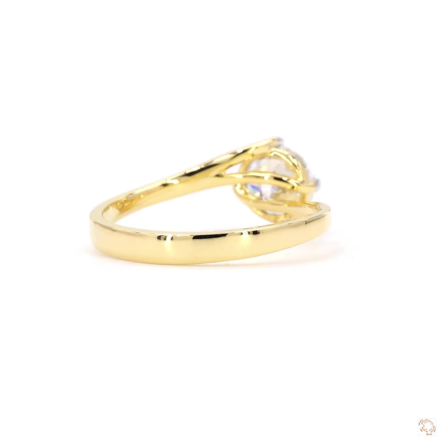 1 CT Round Diamond Solitaire Ring | HA10413