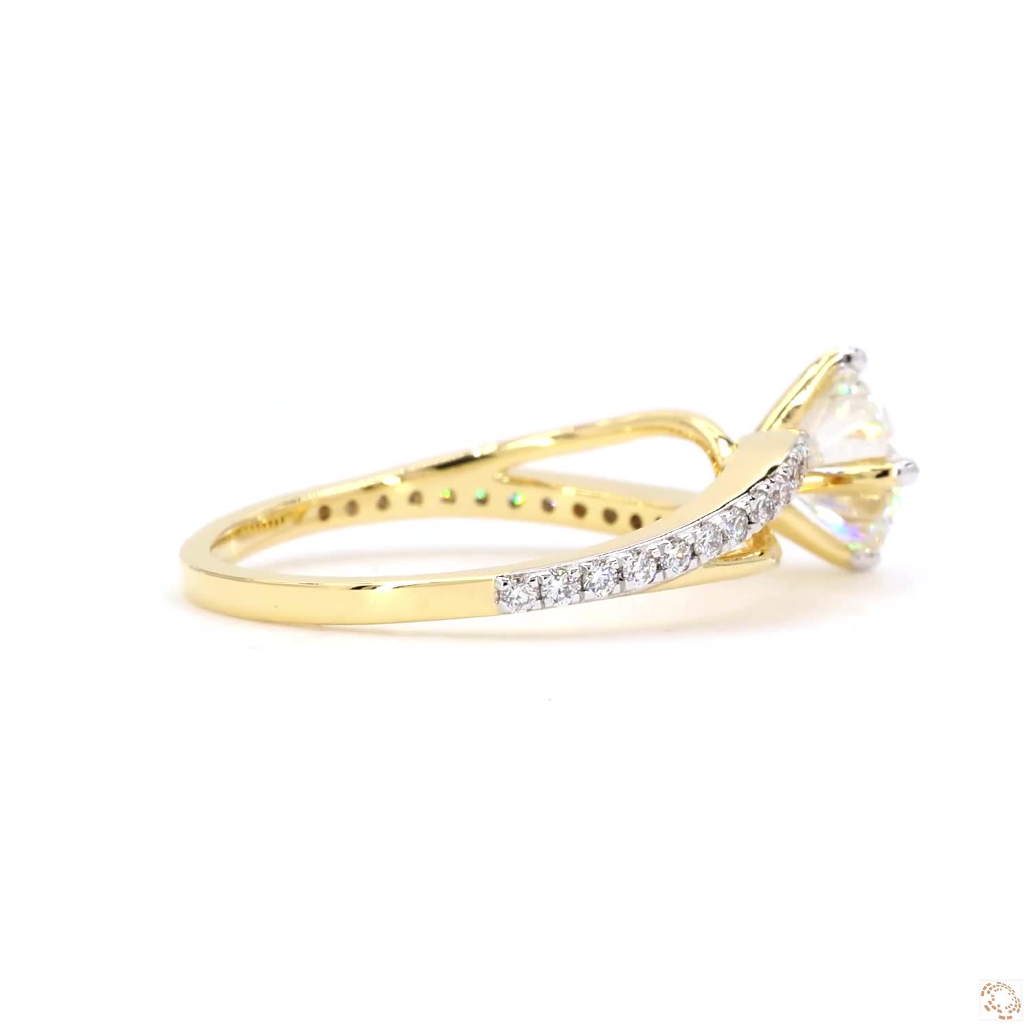 1.03 CT Round Diamond Halo Ring | HA10633