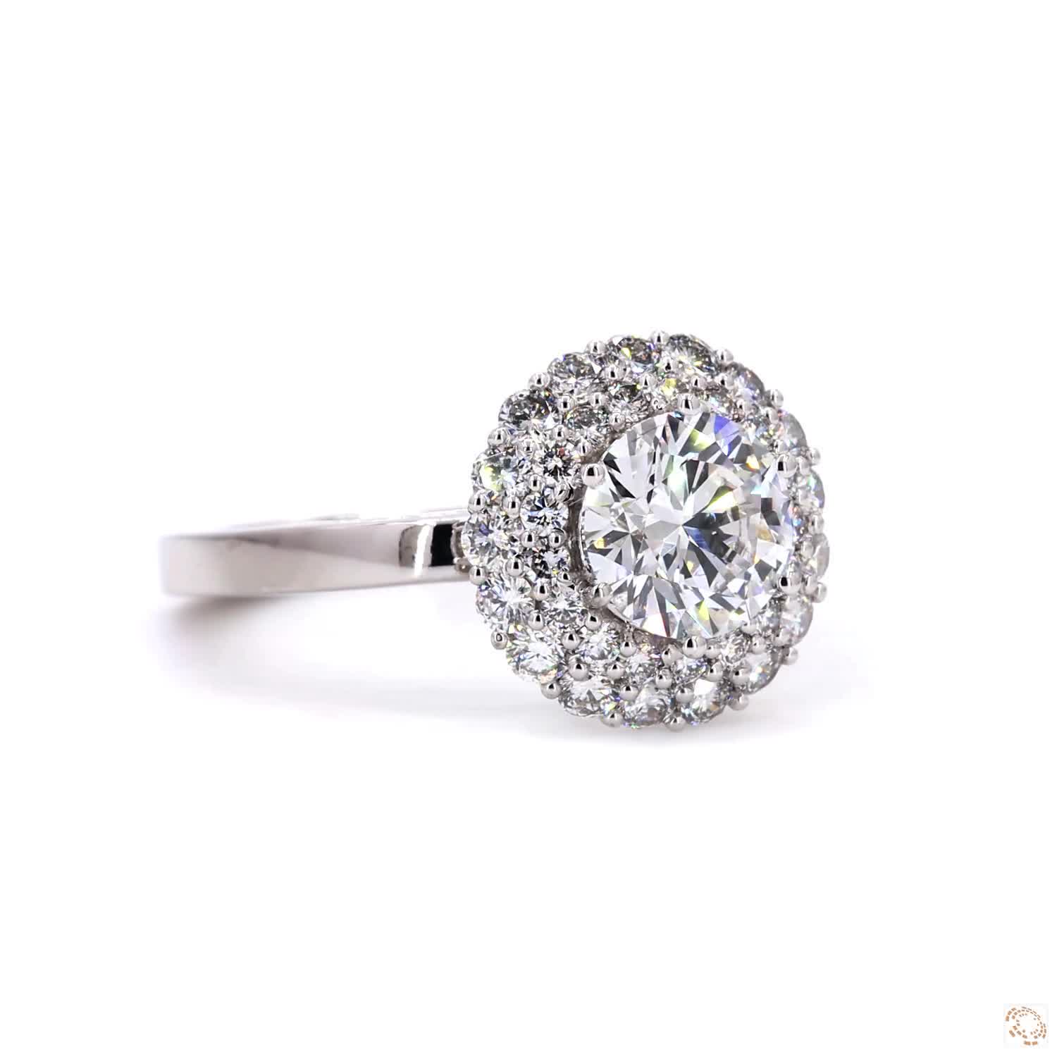 1.50 Round Diamond Solitaire Ring | LR-317