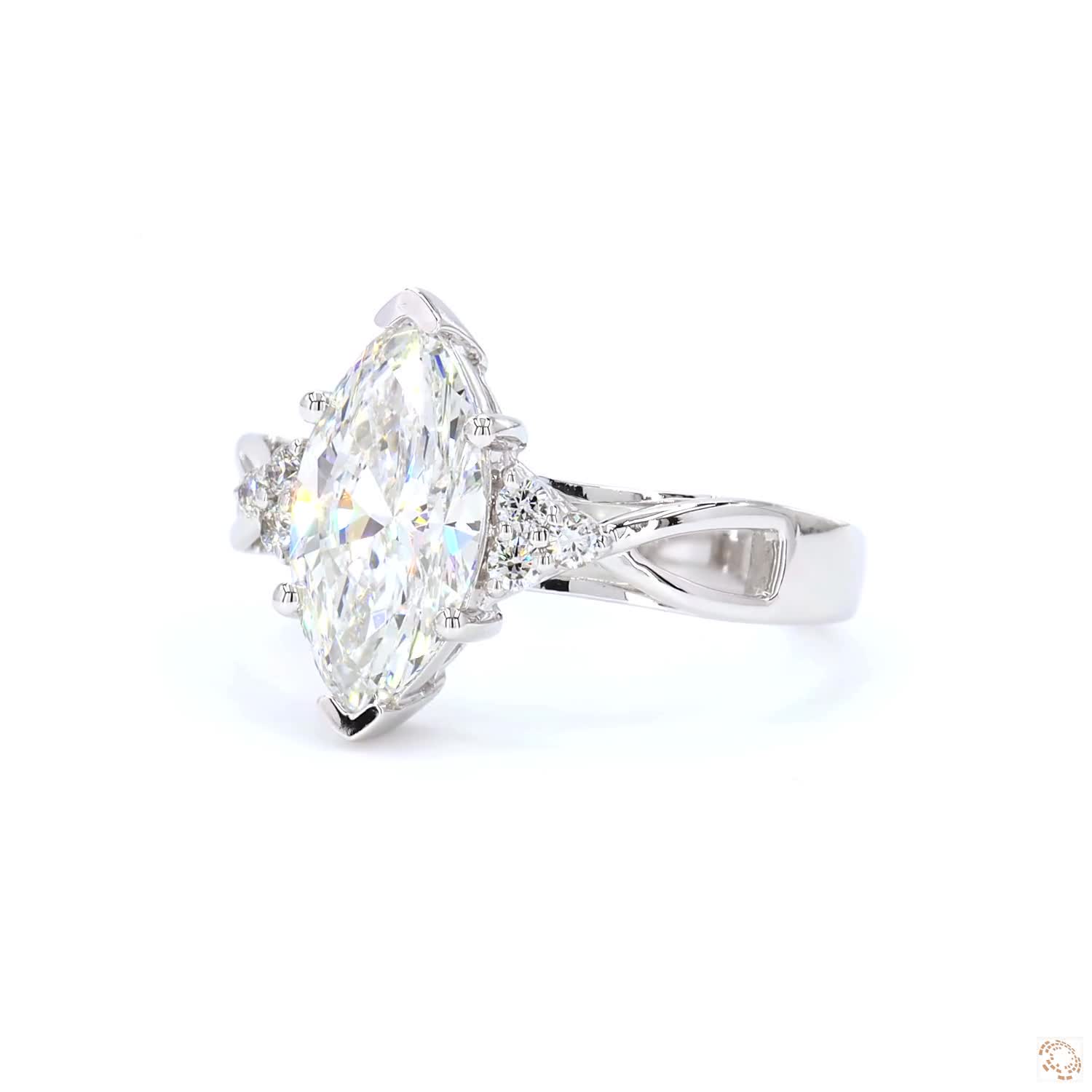 2 CT Marquise Diamond Solitaire Ring | LR-311