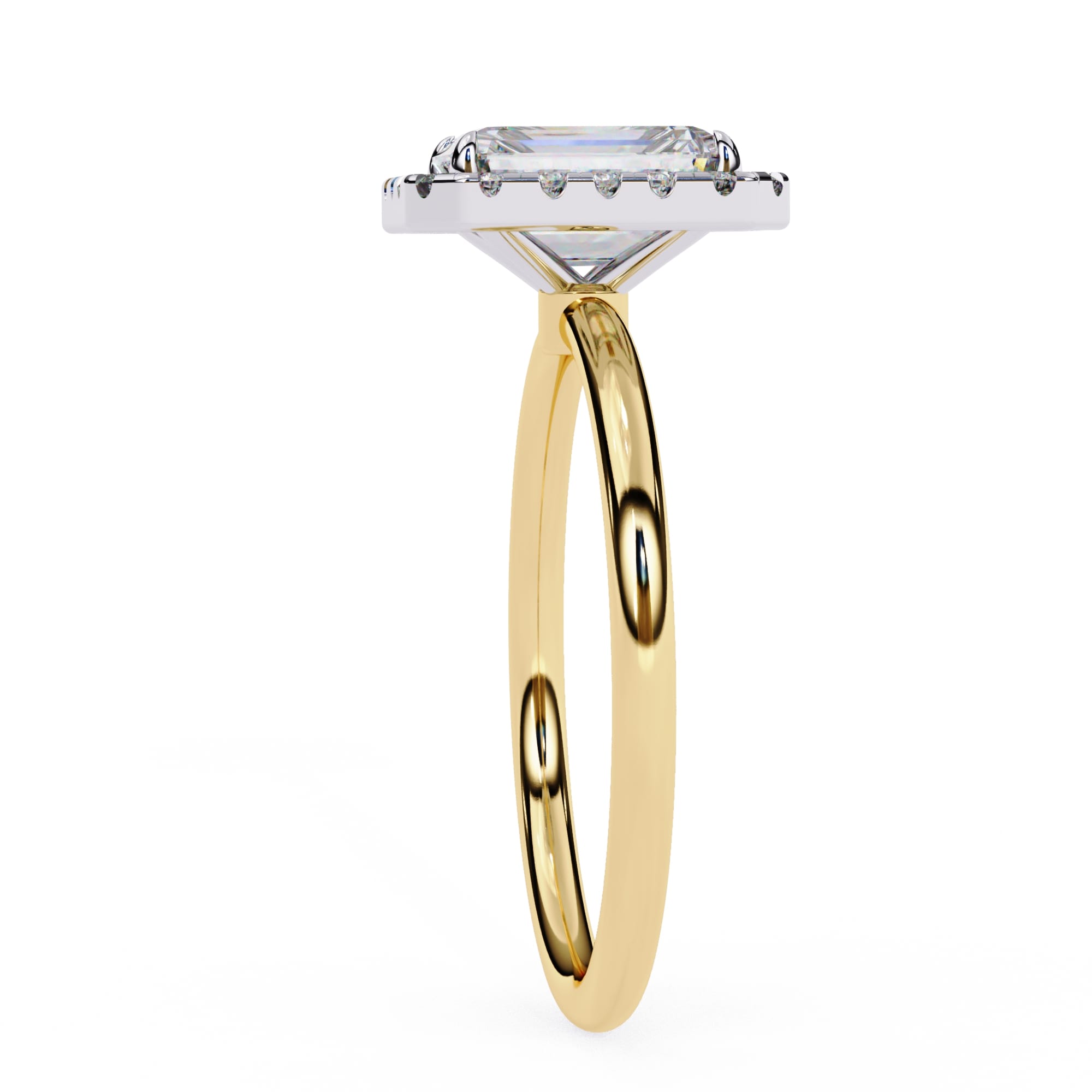 1 CT Solitaire Radiant Diamond Ring | LR-115 (Radiant )