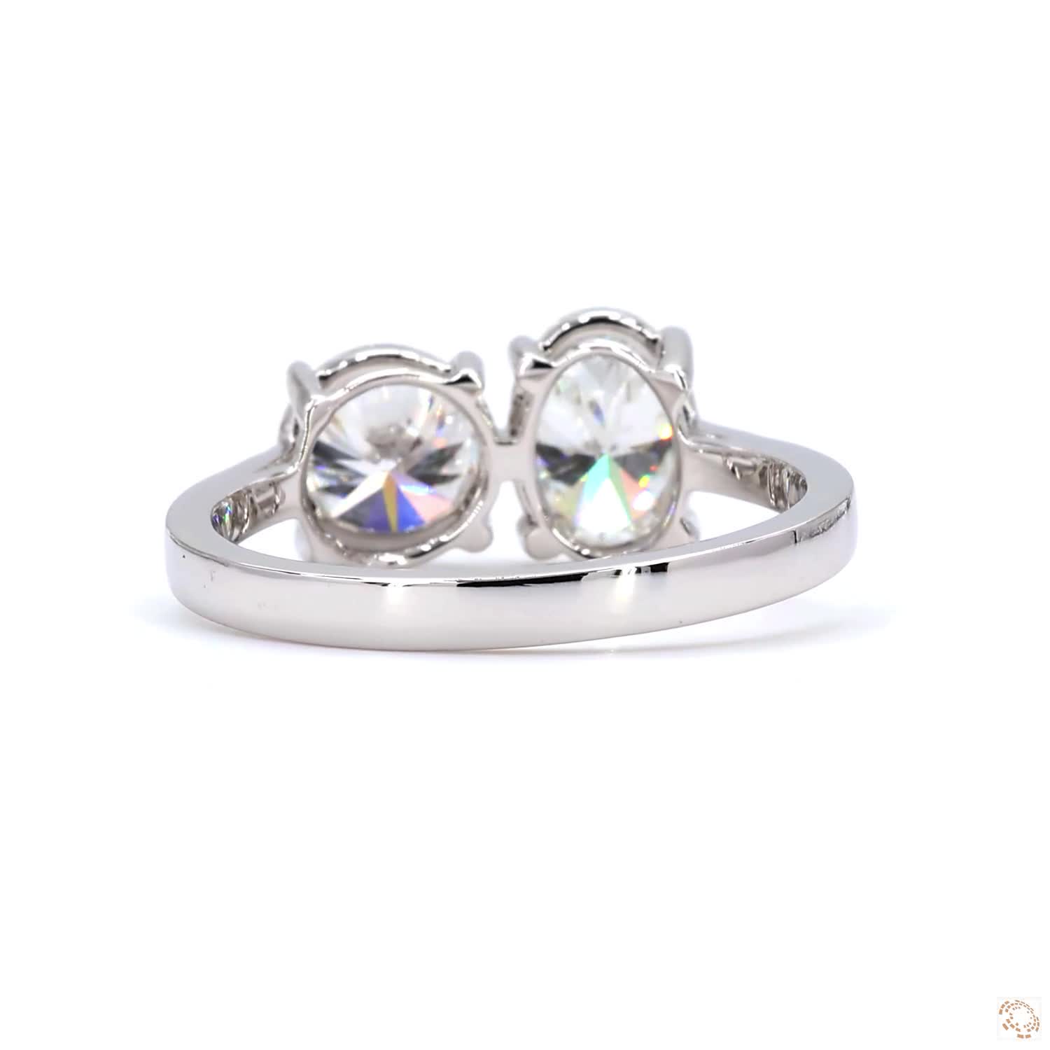 1 CT Each Oval & Round Diamond Solitaire Ring | LR-334 Oval (DA60298-03)