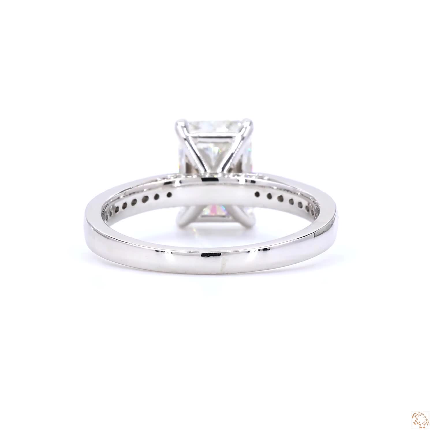 2 CT Radiant Diamond Ring | LR-351 Radiant (DA602161)