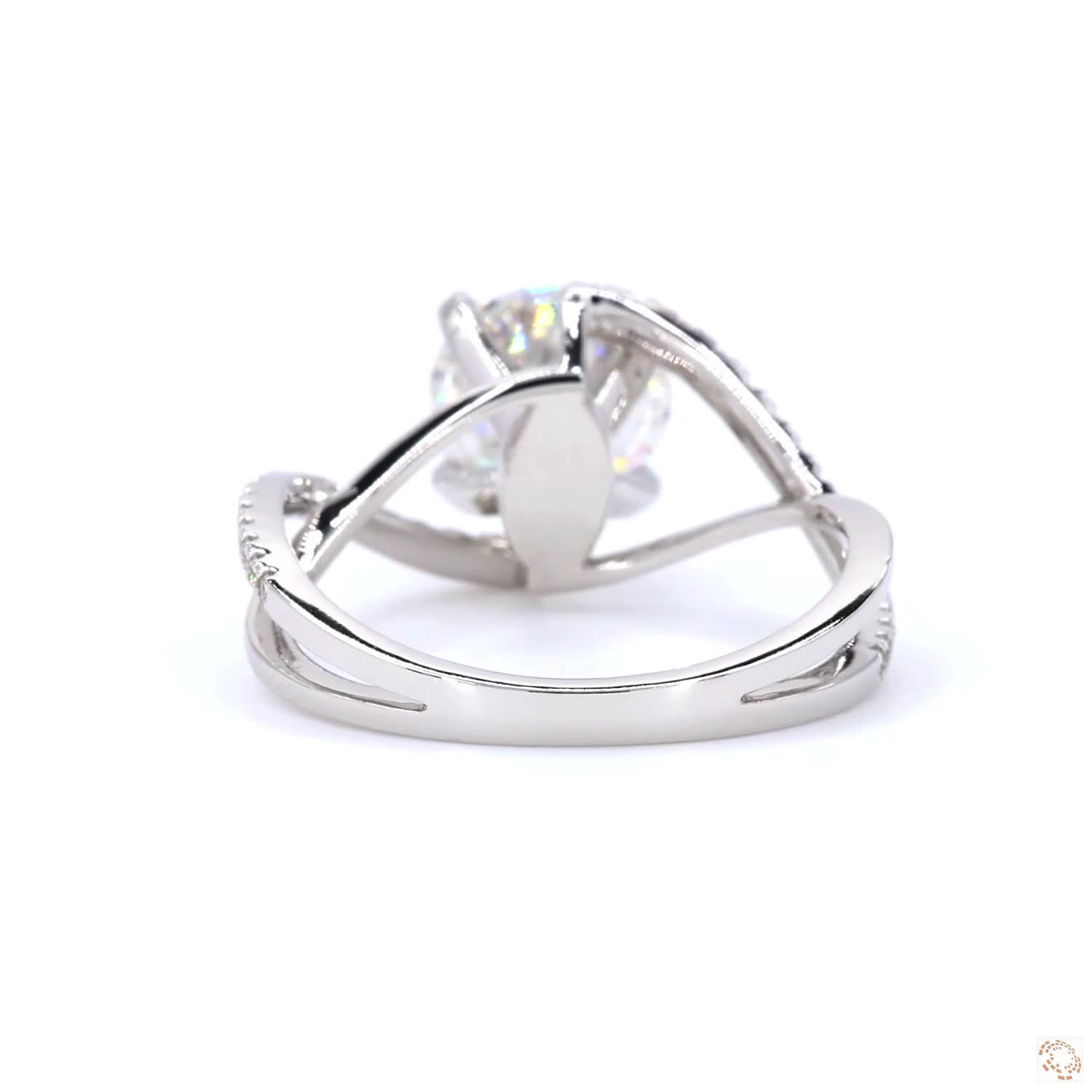 2 CT Round Diamond Ring | LR-348 (DA602150)