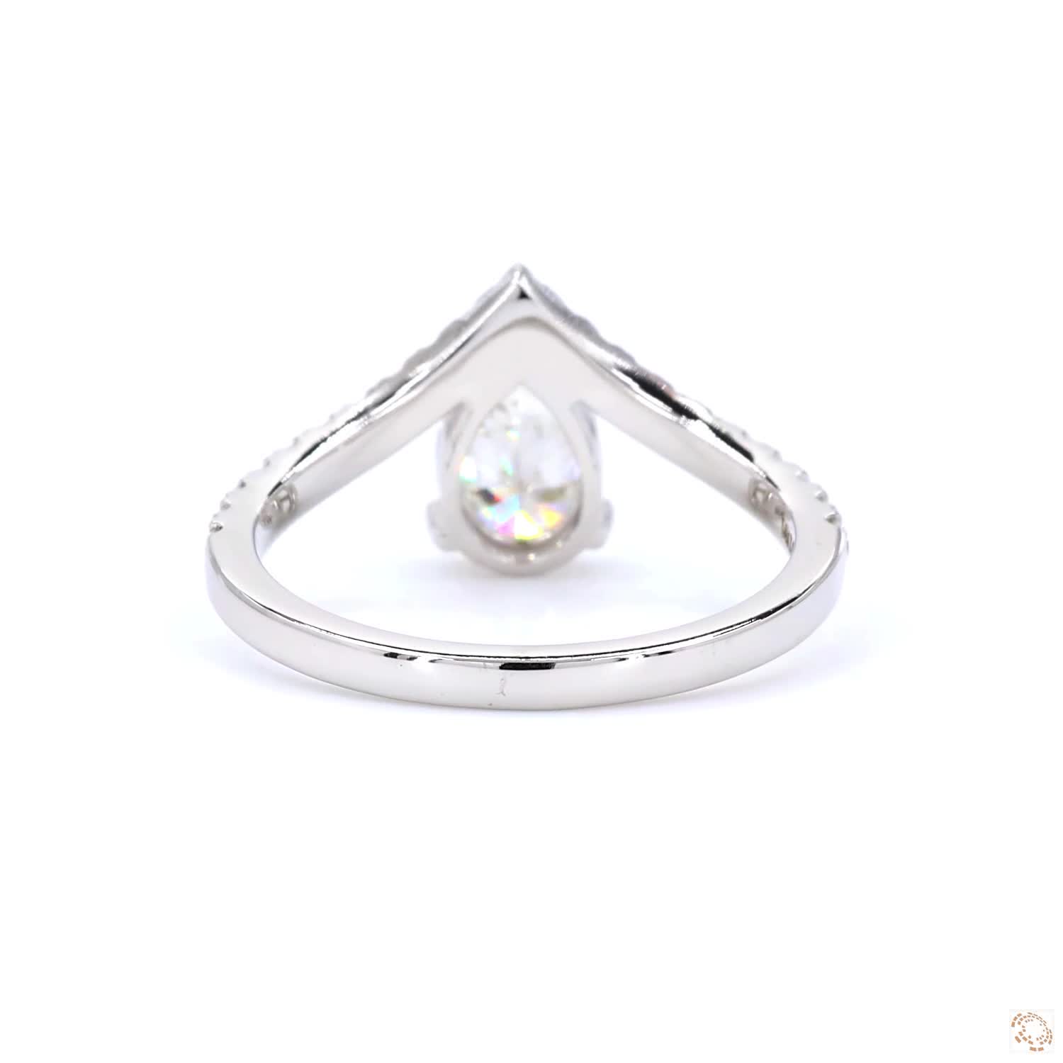 1 CT Pear Diamond Wedding Band Ring | LR-349 (DA602151)