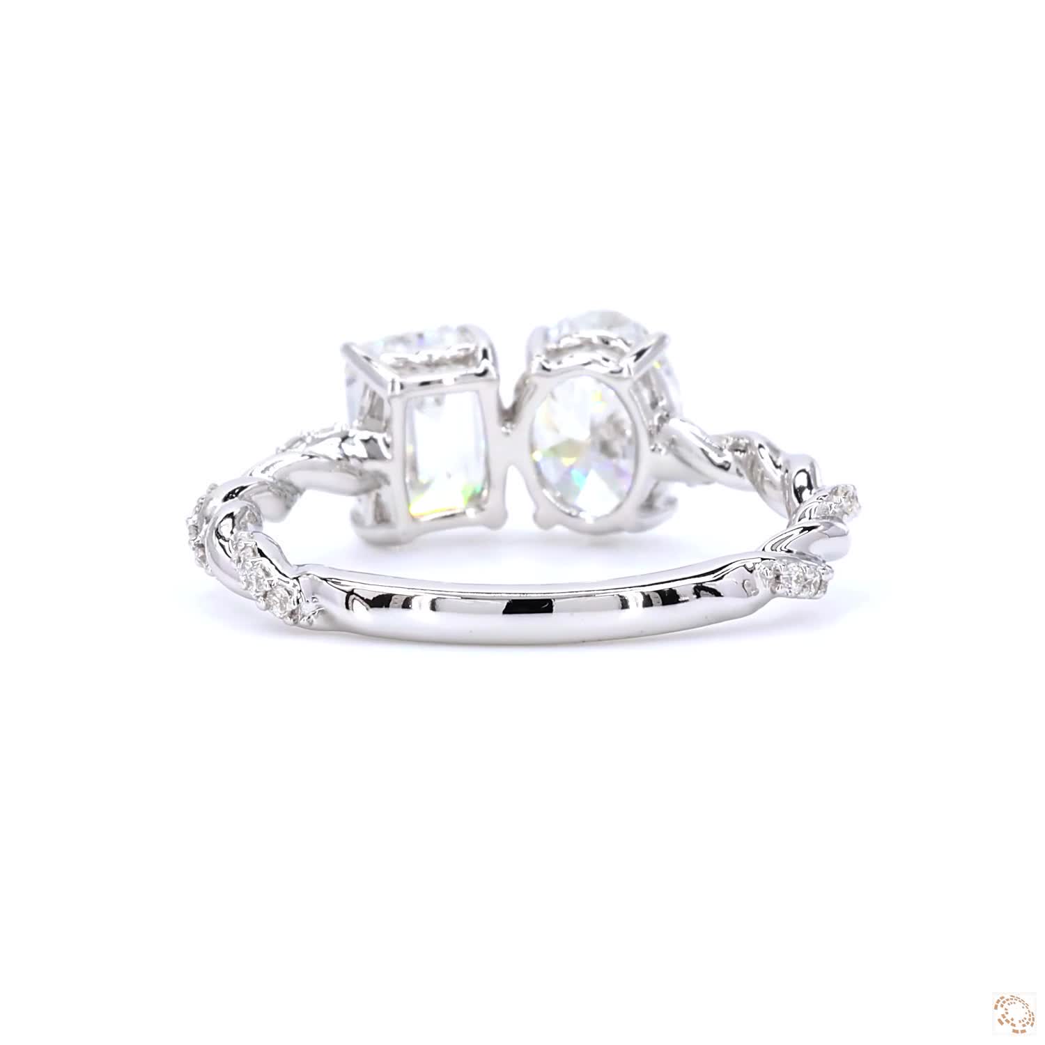 1 CT Each 2 Stone Ring LR-353 (DA602163)