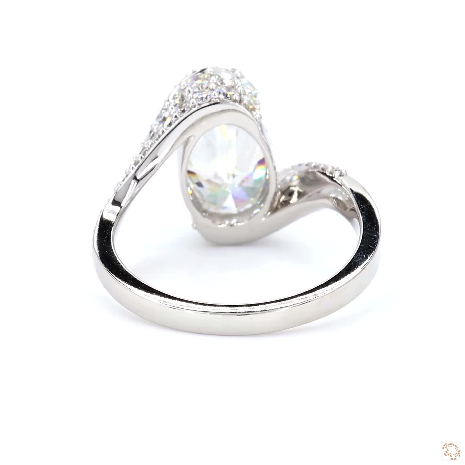 2 CT Oval Diamond Ring | LR-361 (DA602172)