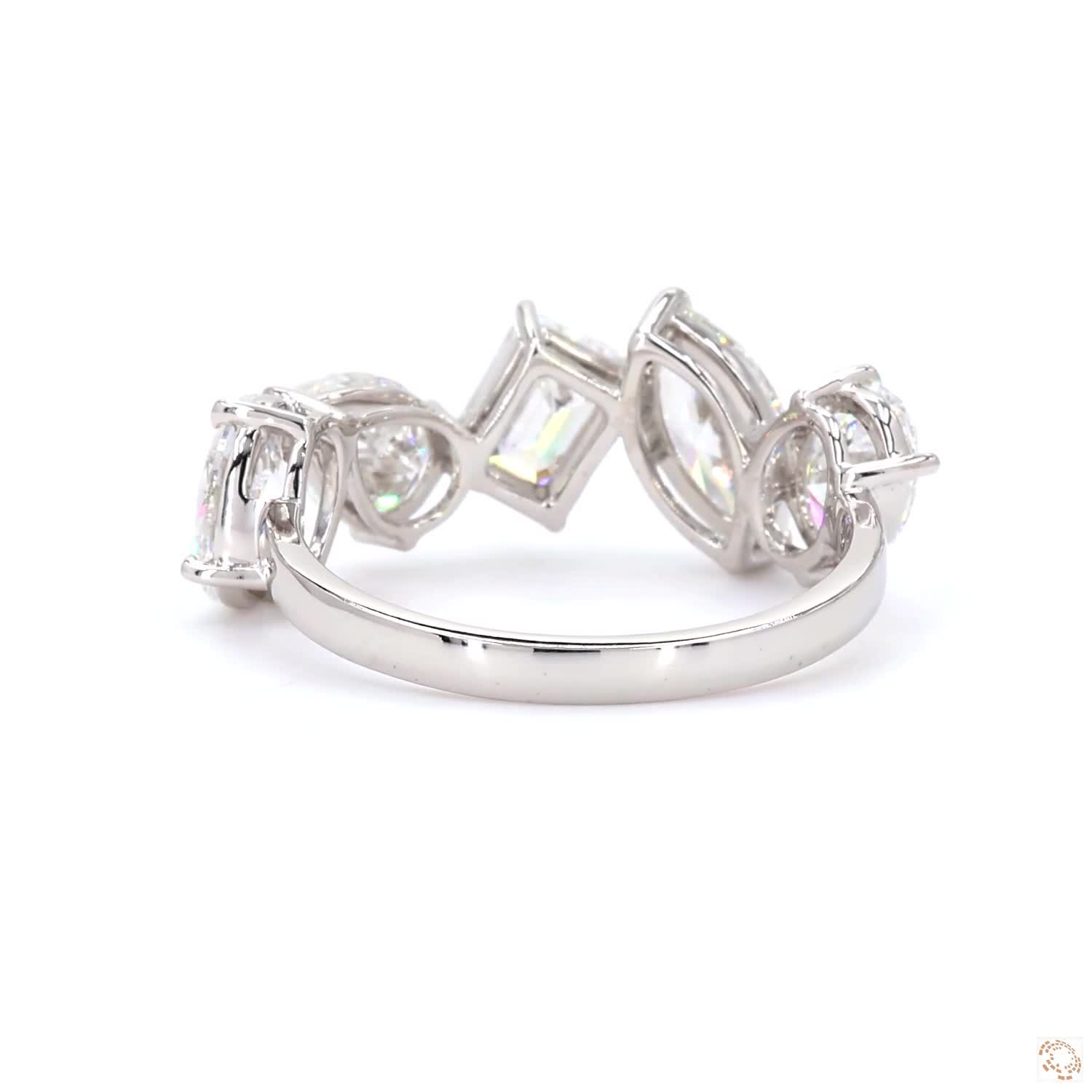 5 Stone five-stone diamond band | LR-385 (DA602237)